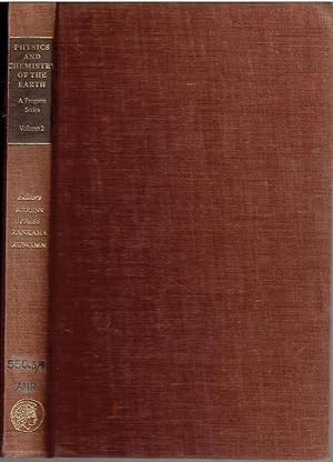 Image for Physics and Chemistry of the Earth. Volume 2. Physics and Chemistry of the Earth. Volume 2.