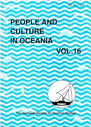 People and Culture in Oceania, Vol. 16