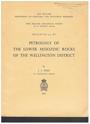 Petrology of the Lower Mesozoic Rocks of the Wellington District. New Zealand Geological Survey Bulletin 57.