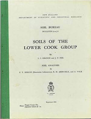 Soils of the Lower Cook Group. Soil Bureau Bulletin (n.s.) 8