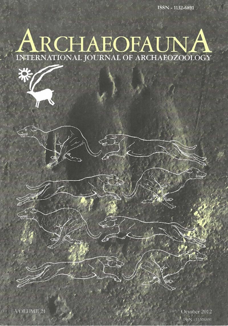 Archaeofauna. International Journal of Archaeozoology. Volumen 21.