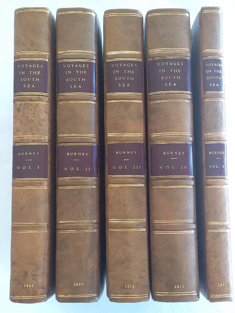 Image for A Chronological History of the Discoveries in the South Sea or Pacific Ocean. Complete 5 volume set