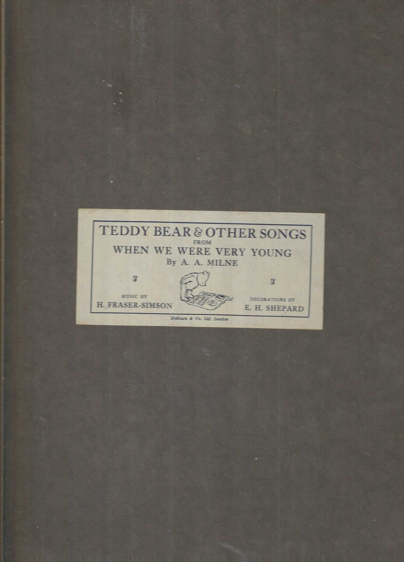 Teddy Bear and Other Songs From When We Were Very Young