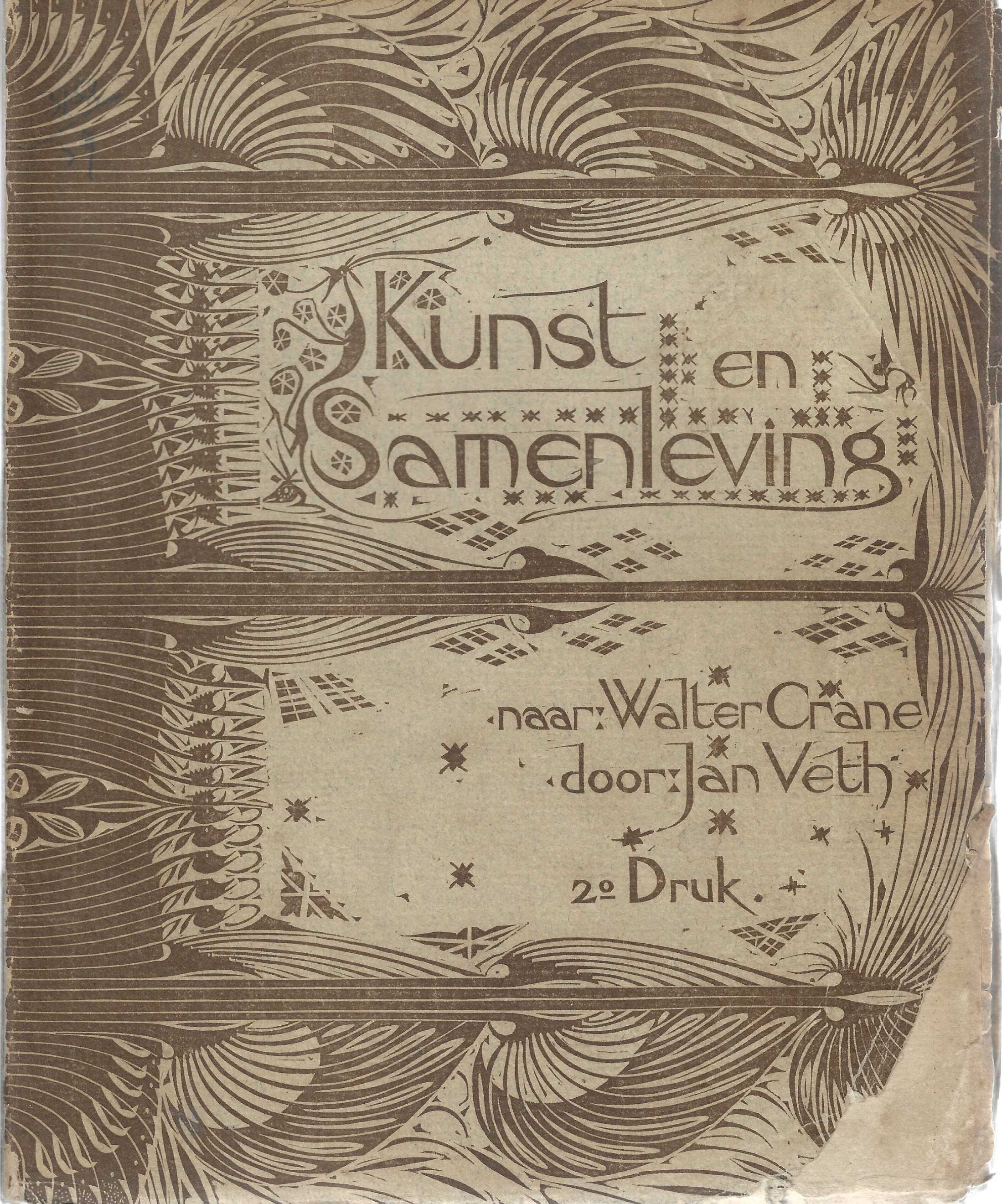 Kunst en Samenleving, naar Walter Crane's Claims of Decorative Art.