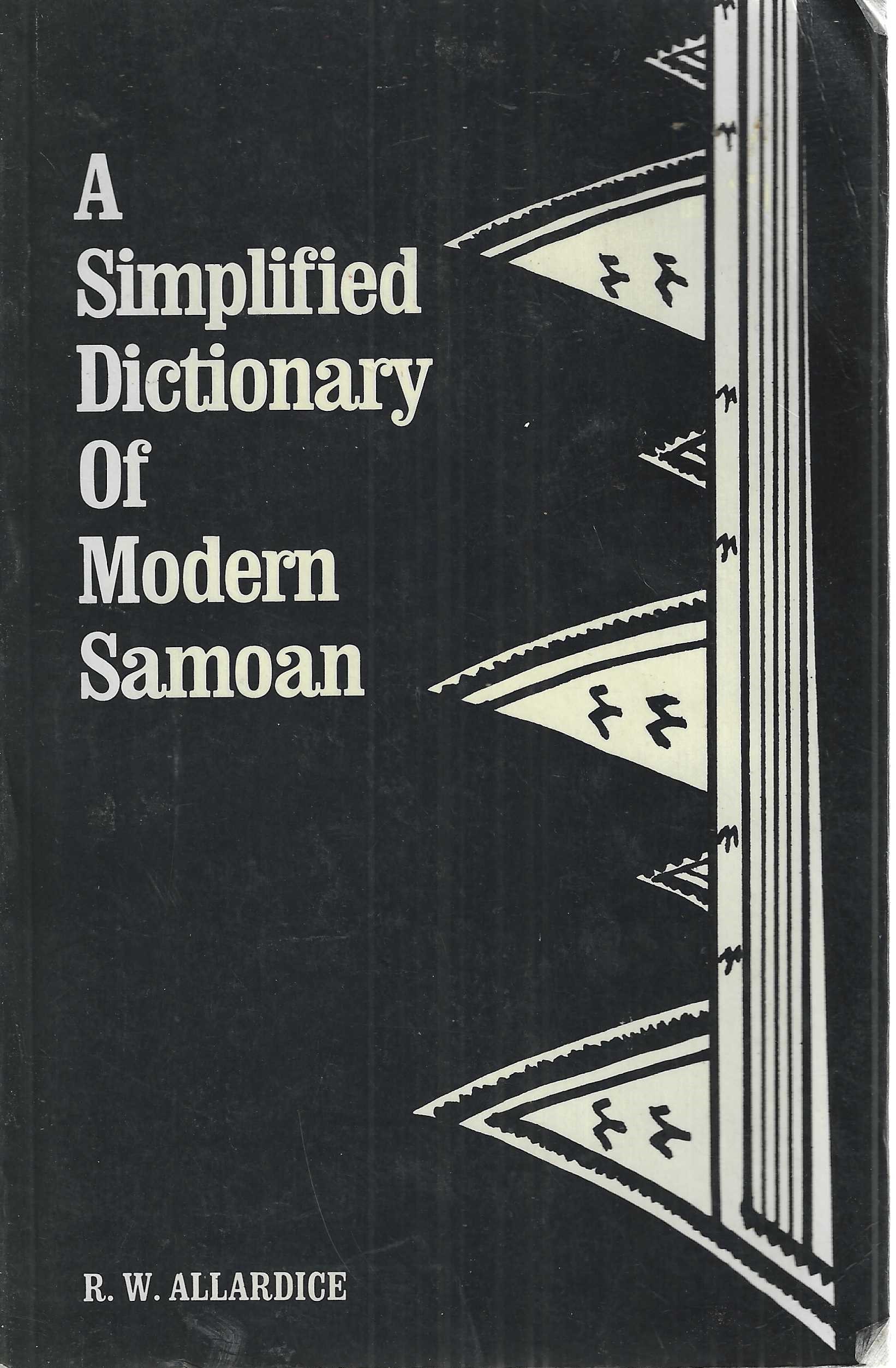 A Simplified Dictionary of Modern Samoan