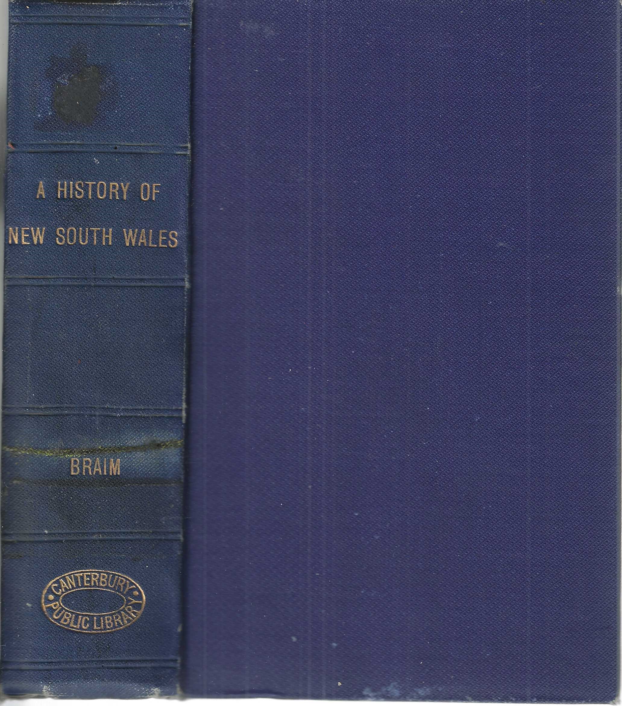 A History Of New South Wales, From Its Settlement To The Close Of The Year1844. Two Volumes.