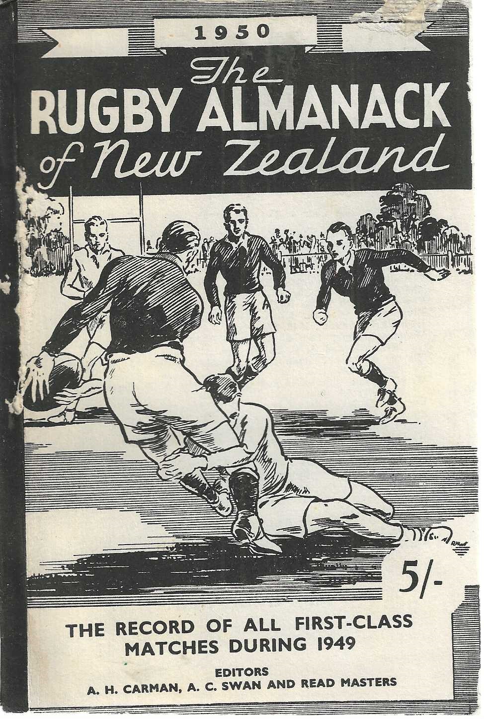 The Rugby Almanack of New Zealand 1950