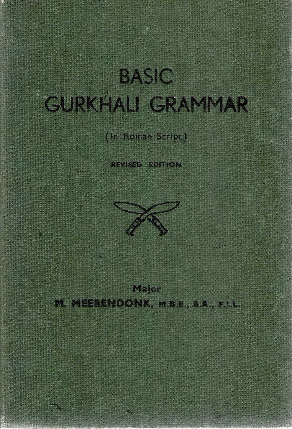 Basic Gurkhali Grammar (in roman Script)