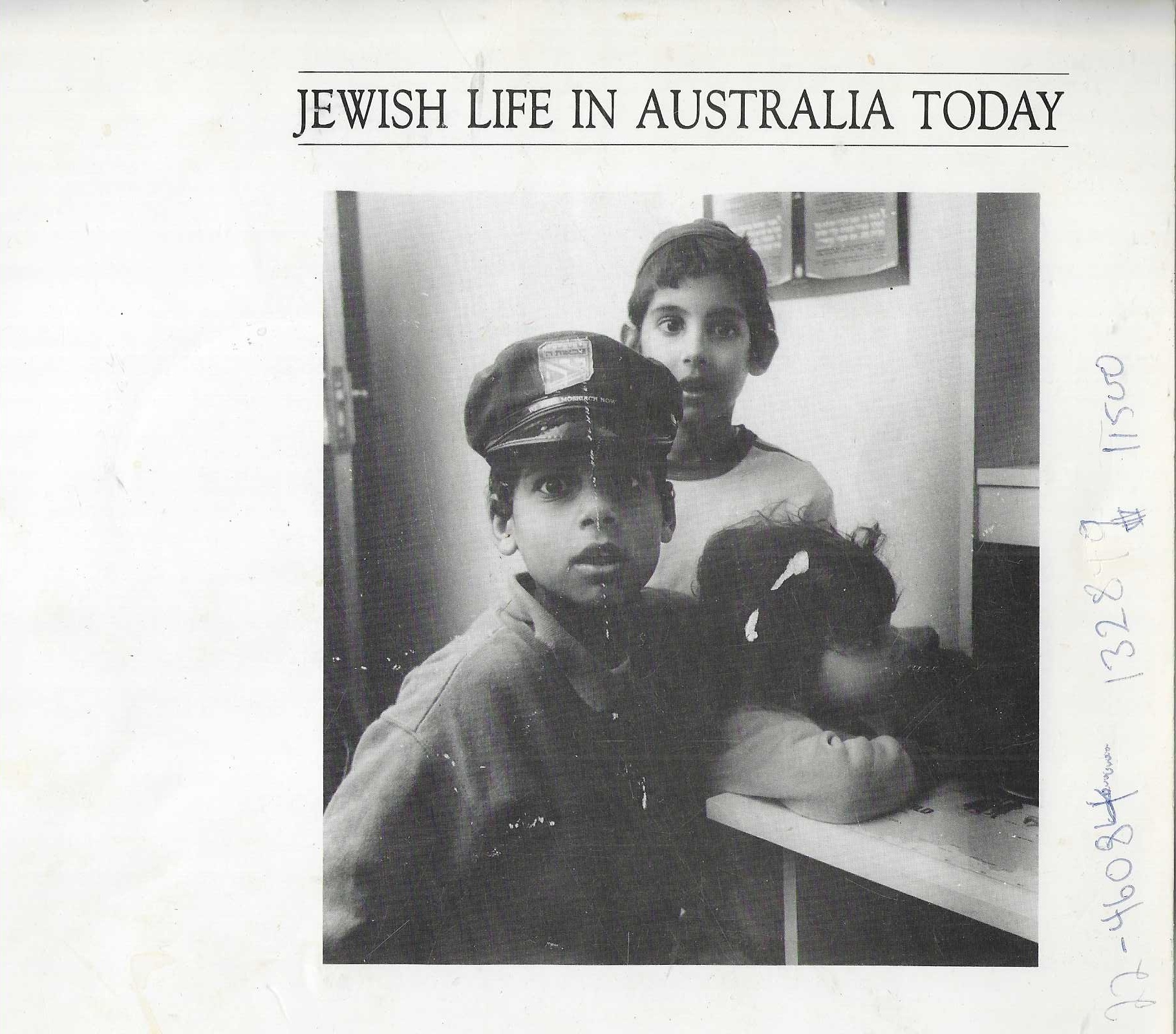 Image for Jewish Life in Australia today Jewish Life in Australia today