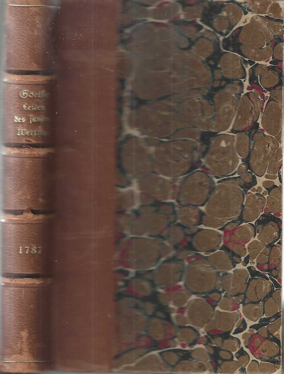 Image for Leiden des jungen Werthers. Goethe's Werke 1. Band Leiden des jungen Werthers. Goethe's Werke 1. Band