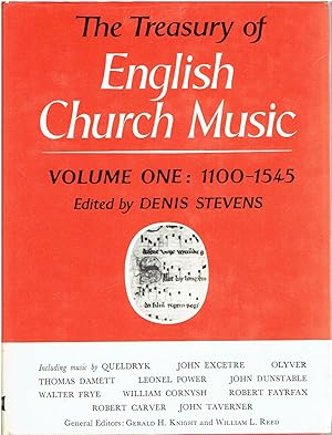 The Treasury of English Church Music. Volume One: 1100 - 1545.