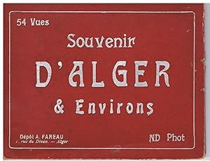 54 Vues. Souvenir d'Alger & Environs.
