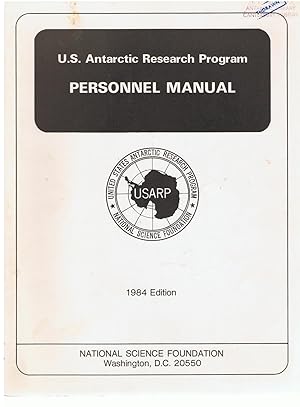 United States Antarctic Research Program. Personnel Manual.