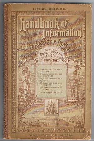 Handbook of Information for the Colonies and India 1890-1