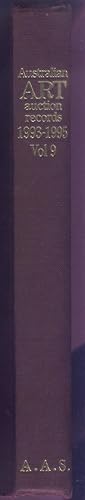 Australian Art Auction Records 1993-1995.