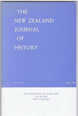 The New Zealand Journal of History, Vol.20, No.1, April 1986.