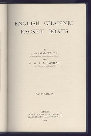 English Channel Packet Boats.